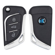 XRSHKEY-mando a distancia Universal para coche, 3 botones, KD900 URG200 KD900 + KD200 Mini KD KD-X2, B30 2024 - compra barato