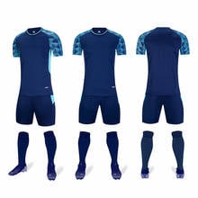 Для взрослых и детское футбольное Джерси набор униформы для женщин детские футбольные майки с коротким рукавом рубашки спортивная одежда спортивный костюм 2022 - купить недорого