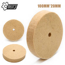 4" Drill Grinding Wheel Buffing Wheel Felt Wool Polishing Pad Abrasive Disc For Bench Grinder Rotary Tool 2024 - buy cheap