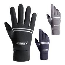 Men Women Waterproof Gloves Fleece Outdoor Sports Mountaineering Cycling Skiing Nonslip Autumn Winter Motorcycle Bike Gloves 2024 - buy cheap