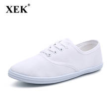 2021 women canvas shoes breathable fashion brand women flat shoes woman white shoes plus size 35-42 2024 - buy cheap