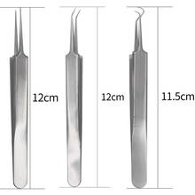 1pc Blackhead Remover Tweezer Acne Remove for Nail Art/Face Care/Eyelash Extension Blackhead Acne Blemish Pimple Remove Tools 2024 - buy cheap