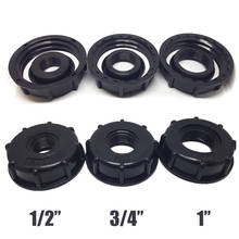 Rosca fêmea de 1/2 "3/8" 1 ", adaptador para tanque ibc, válvula de conexão para irrigação de jardim, peças de reposição 2024 - compre barato