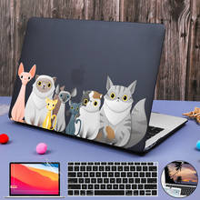 Пластиковый чехол для ноутбука MacBook Air Pro Retina 11 12 13 15 16 дюймов 2020 A2337 A2179 A2338 a2251 2024 - купить недорого