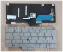 NEW For HP EliteBook 2740 2740p Belgium Laptop Keyboard BE Layout silver 2024 - купить недорого