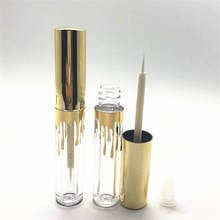 Wholesale 2.5ml Golden waves Eyeliner Container Tube lip gloss tubeEyeliner Gel Bottle Lipgloss bottle Cosmetic Makeup Tube 2024 - buy cheap