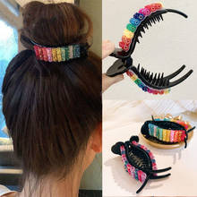 1pc Colorful Hair Clips For Woman Girls Pontail Holder Hairpins Women Hair Accessories Hair Claw Fashion Hair Style Make 2024 - buy cheap