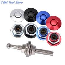 Universal 32mm/1.25" Kit Engine Bonnets Lock Aluminum Car Quick Latch Push Button Billet Hood Pins Lock Clip 2024 - buy cheap