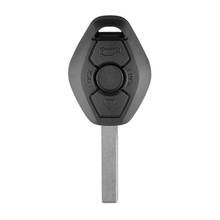 3 Buttons Car Remote Key Case Replacement Shell for BMW E46 E81 E39 E60 E61 E63 E38 E83 Chip Keyless Entry Transmitter 2024 - buy cheap