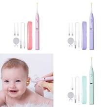 Electric Vacuum Earwax Remover with LED Light Ear Wax Removal Cleaner Safety Painless Ear Cleaning Tool Kit for Adults Kids  2024 - buy cheap