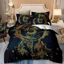 Conjunto de cama boêmia de luxo, casal, queen, roupas de cama, solar god king, conjunto de edredom tamanho integral para adultos e crianças, estudantes 2024 - compre barato