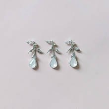 10 PCS 13*24mm Metal Rhinestone Tree Branch DIY Handmade Hair Accessories Decorations Jewelry Making 2024 - buy cheap