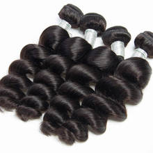 26 28 30 34 36 40 Inch 10A Brazilian Human Hair Weave Loose Wave Single Bundles Raw Virgin Hair Extensions Unprocessed Hair 2024 - buy cheap