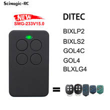 DITEC GOL4 BIXLG4 BIXLP2 BIXLS2 GOL4C Garage Door Remote Control 433.92MHz Rolling Code Fixed Code Transmitter 2024 - buy cheap