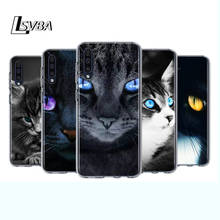 Cute Black Cat Staring Eyes For Samsung Galaxy A90 A80 A70 A60 A50 A40 A30 A32 A52 A72 A02S A20S A20E A10S A10E A10 Phone Case 2024 - buy cheap
