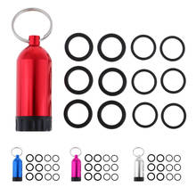 Mini Aluminum Scuba Diving Tanks with 12 O Rings Brass Pick Dive Key Ring Water Sports Swimming Diving Accessories 2024 - buy cheap