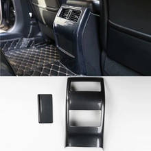 Cubierta de salida de ventilación de coche, embellecedor de fibra de carbono ABS para aire acondicionado trasero, para Nissan Teana 2013-2018, 2 uds. 2024 - compra barato