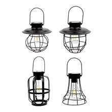 Vintage Solar Lantern Lamp Outdoor Hanging Outdoor Warm Lights for Yard 2024 - buy cheap