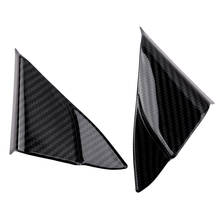 2Pcs ABS Car Interior Front Door A-Pillar Triangle Cover Trim Decoration Fit for Toyota Camry 2018 2019 2020 2024 - buy cheap