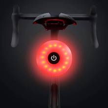 Bike Light Waterproof Rear Tail Light Led Usb Rechargeable 5 Lighting Modes Mtb Night Safety Warning Cycling  Light 2024 - buy cheap