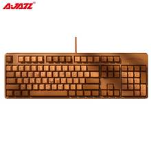 Cherry Switch-Teclado mecánico para Gaming, accesorio de color rojo, verde, negro, marrón, Chocolate, 87/104 teclas, para PC, Jazz 2024 - compra barato