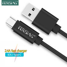 FERISING 2.4A USB C Cable For iPhone 11 12 Pro Xs Max X Xr 8 7 6 6S ipad Fast Charging Type-C Charger Phone Data Cable Wire Cord 2022 - buy cheap