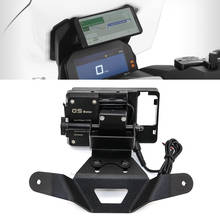 Мотоциклетный держатель для GPS/смартфона с навигацией, кронштейн для GPS-навигации, черный для BMW C400GT C 400 GT C400 GT 2024 - купить недорого