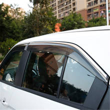 Para mitsubishi eclipse cruz 2018-2020 carro janela chuva escudo abrigos capa abs sol janela viseira estilo do carro 2024 - compre barato