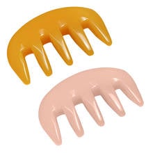 Peine de cera de abeja natural para masaje Facial, herramienta de belleza para terapia de cabeza de acupuntura, gua sha, 1 unidad 2024 - compra barato