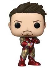 Los vengadores de Marvel Ironman con Guantelete del Infinito cabeza Bobble figura colección vinilo juguetes modelos de muñecas 2024 - compra barato