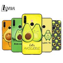 Cute Avocado for Huawei Honor 30 20S 20 10i 9S 9A 9C 9X 8X 10 9 Lite 8A 7C 7A Pro Phone Case Black Cover 2024 - buy cheap