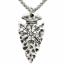 Norse Viking Vegvisir Symbol Compass Amulet And Talisman Pendants Necklaces 2021 2024 - buy cheap