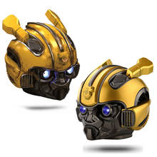 Bumblebee шлем Bluetooth динамик fm-радио Usb Mp3 TF умный сабвуфер синий зуб 5,0 Портативный мини беспроводной стереофонические громкоговорители 2024 - купить недорого