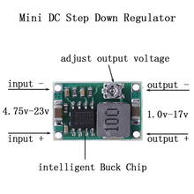 Miniconvertidor de reductor de DC-DC, regulador de voltaje de 5V-23V a 3,3 V, 6V, 9V y 12V, 3A 2024 - compra barato