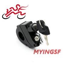 FOR HONDA VT VTX Motorcycle Universal 25mm Handlebars Helmet Lock Key Anti-thief Security Padlock Accessories 2024 - buy cheap