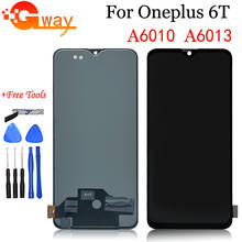 6.41" TFT For Oneplus 6T A6010 A6013 LCD Display Touch Screen Digitizer Assembly For Oneplus 6T 1+6T LCD Phone Replacement+Tool 2024 - buy cheap
