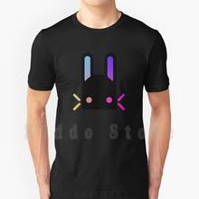 Camiseta de algodón para hombres, camisa con gradiente holográfico de arcoíris, logotipo de conejo de Jade-Destiny, nueva camiseta fresca, Siva Wrath Machine Raid Destiny 2024 - compra barato