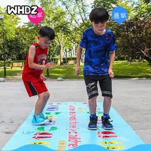 Kids Jumping Carpet Baby Jump Lattice Kindergarten Team Game Pad Early Childhood Fun Toys Child adult indoor Outdoor Sports Toys 2024 - buy cheap