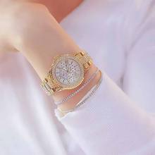 Zegarek meski-relojes de lujo con diamantes para mujer, pulsera femenina con número romano, 2019 2024 - compra barato