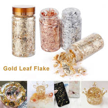 Shiny Gold Leaf Flake Resin Mold Jewelry Fillings Decoration Gold Foil Filling Materials Gilding Jewelry Making Decor Sequins 2024 - buy cheap
