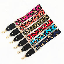 Leopard Bag Strap Women Handbag Belt Wide Shoulder Bag Strap Replacement Strap Accessory Bag Part Adjustable Belt For Bag 2024 - buy cheap