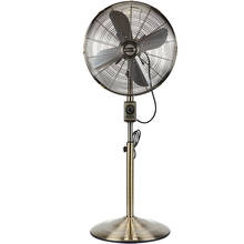 Floor fan retro bronze color electric fan antique metal nostalgic sitting fan retro metal fan 2024 - buy cheap