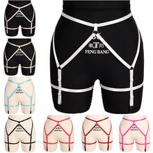 Gothic Women Bondage Harness Elastic Adjust Spandex Garter Belt Sexy Stockings Anti-Slip Size Socks Clip Erotic Lingerie Clothes 2024 - buy cheap