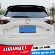 For CX-5 ROOF Spoiler 2018-2019  CX-5 CX5 ROOF Spoiler ABS plastic Material Car Rear Wing Color Rear Spoiler 2024 - buy cheap