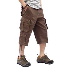 Cargo Short Mens Beach Shorts Cotton Casual Loose Baggy Straight Shorts Summer Street Men Clothing Plus Size Shorts 2024 - buy cheap
