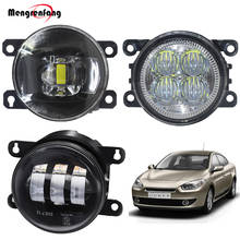 Luz de neblina dianteira led para renault fluence l30, farol dianteiro, 12v, ideal para renault fluence 2010 a 2015 2024 - compre barato