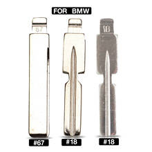 Kutery10PCS/LOT Folding Remote Car Key Blade For BMW E81 E46 E39 E63 E38 E83 E53 E36 E85 HU58 HU92 KD Key Blank Replacement 2024 - buy cheap