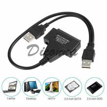 2020 USB 2,0 для IDE SATA S-ATA PATA 2,5 3,5 жесткий диск HD HDD конвертер адаптер кабель 2024 - купить недорого