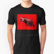 Bull T Shirt 100% Pure Cotton Bull Raging Bullish Matador Bull Horn Bulls Bull Fighting Runnin Of The Bull Bull Bulls Chicago 2024 - buy cheap