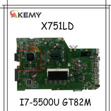 Akemy  For ASUS X751LDB  X751LD X751LN X751L Laptop motherboard Mainboard I7-5500U 4GB  RAM GT82M GPU 2024 - buy cheap